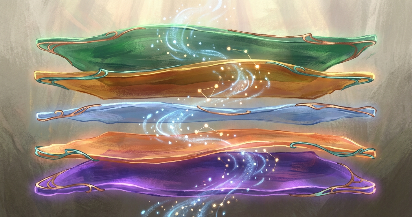 Five-layer AI agent memory architecture — from daily journals to shared organizational knowledge